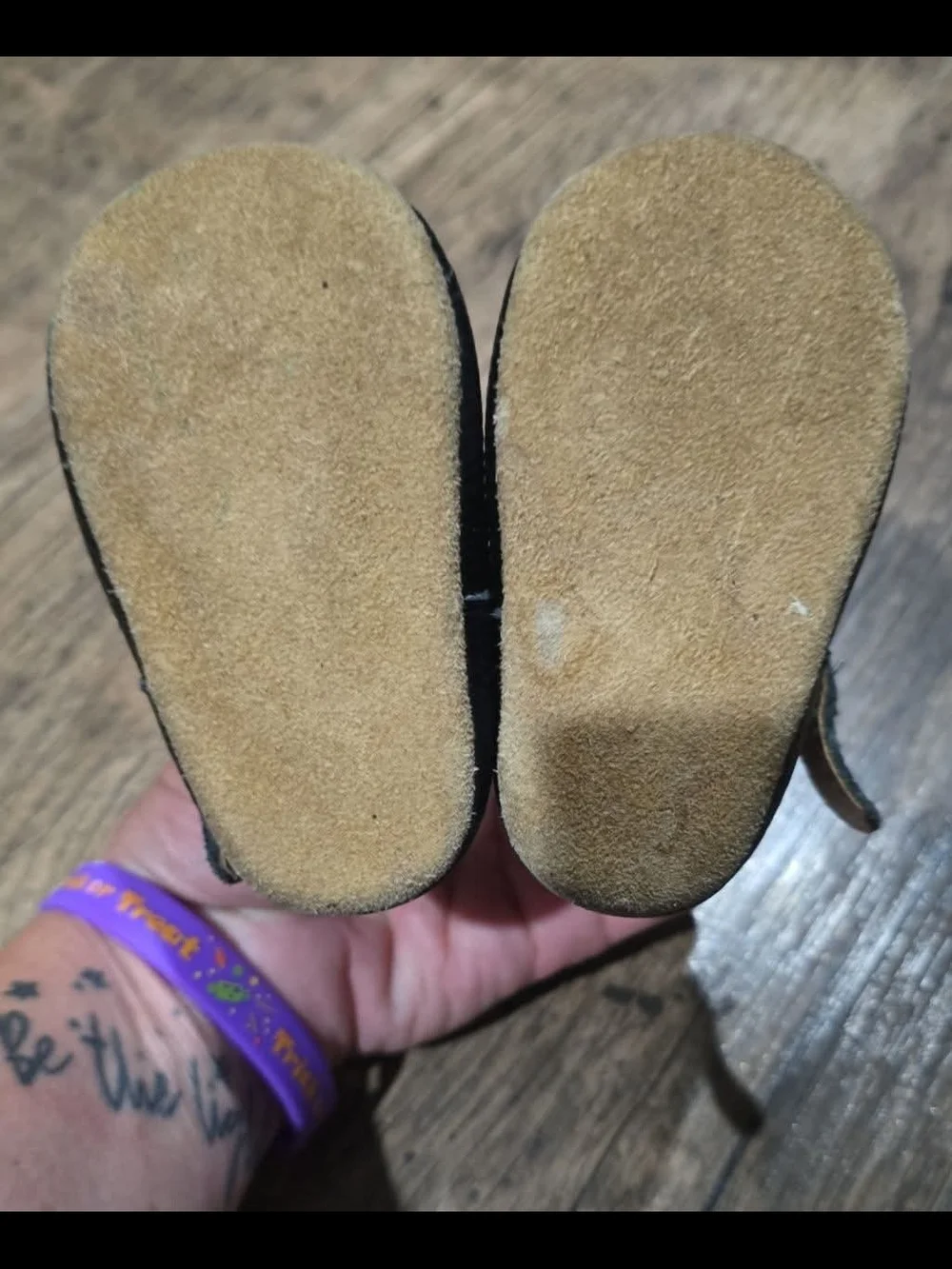 Classic Black Baby T-Strap Walker Shoes